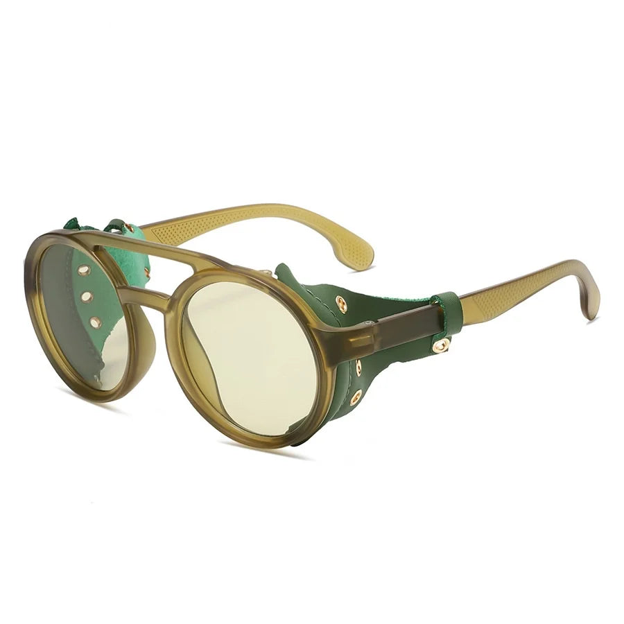 RPXBGUCKARHG UV400 Round Fashion Sunglasses for Outdoor & Everyday Wear