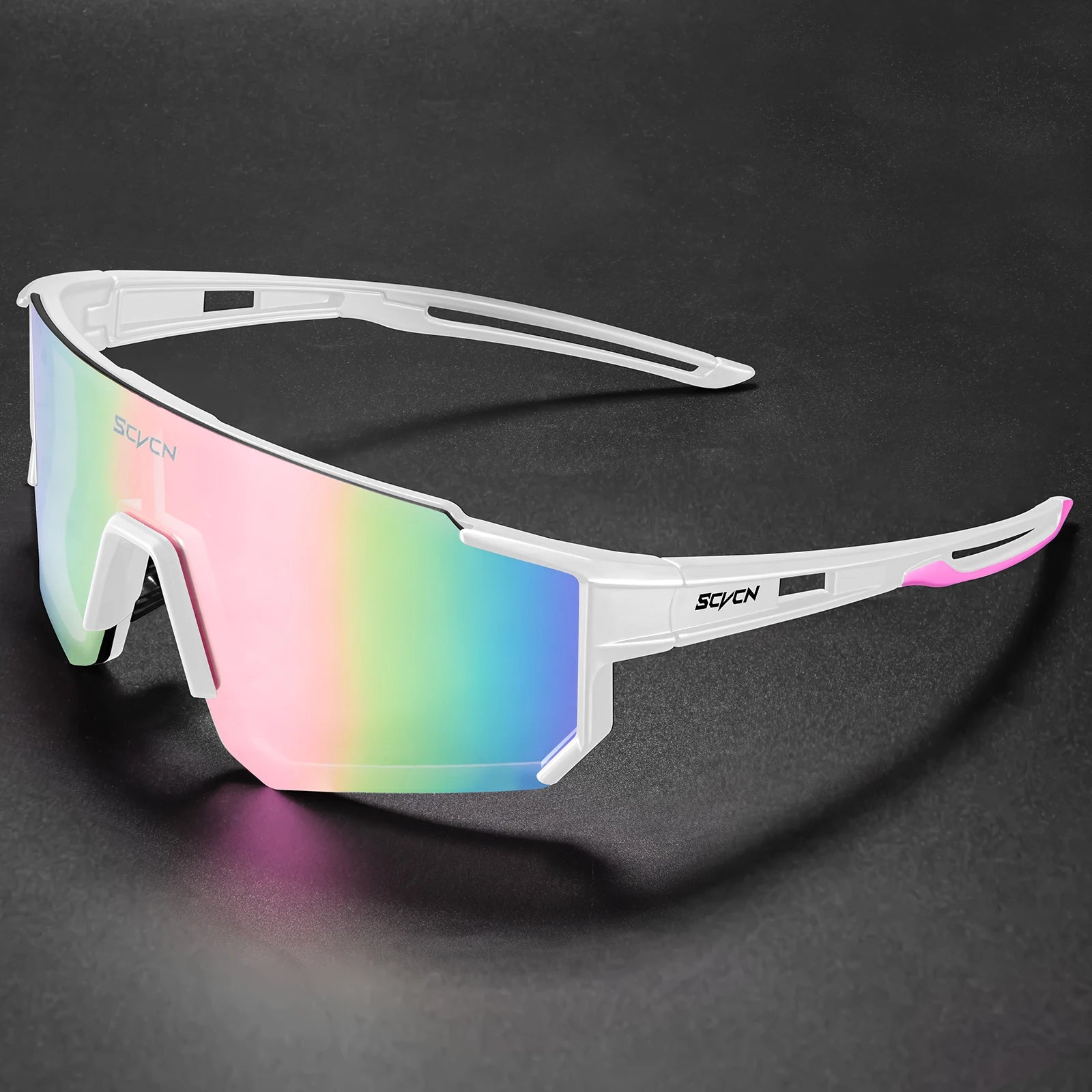 SCVCN UV400 Lightweight Sports Sunglasses for Cycling & Outdoor Activities