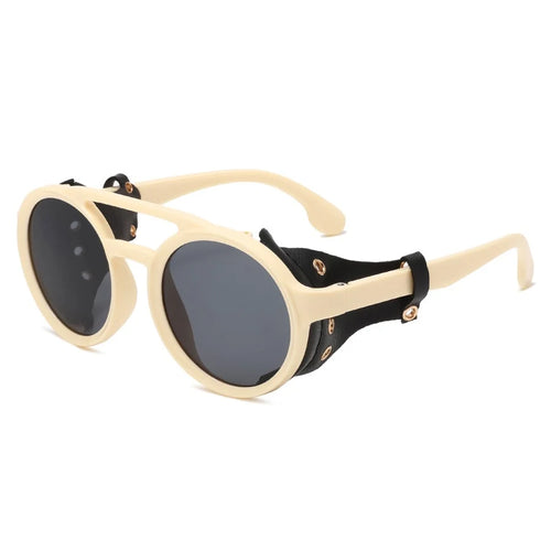 RPXBGUCKARHG UV400 Round Fashion Sunglasses for Outdoor & Everyday Wear