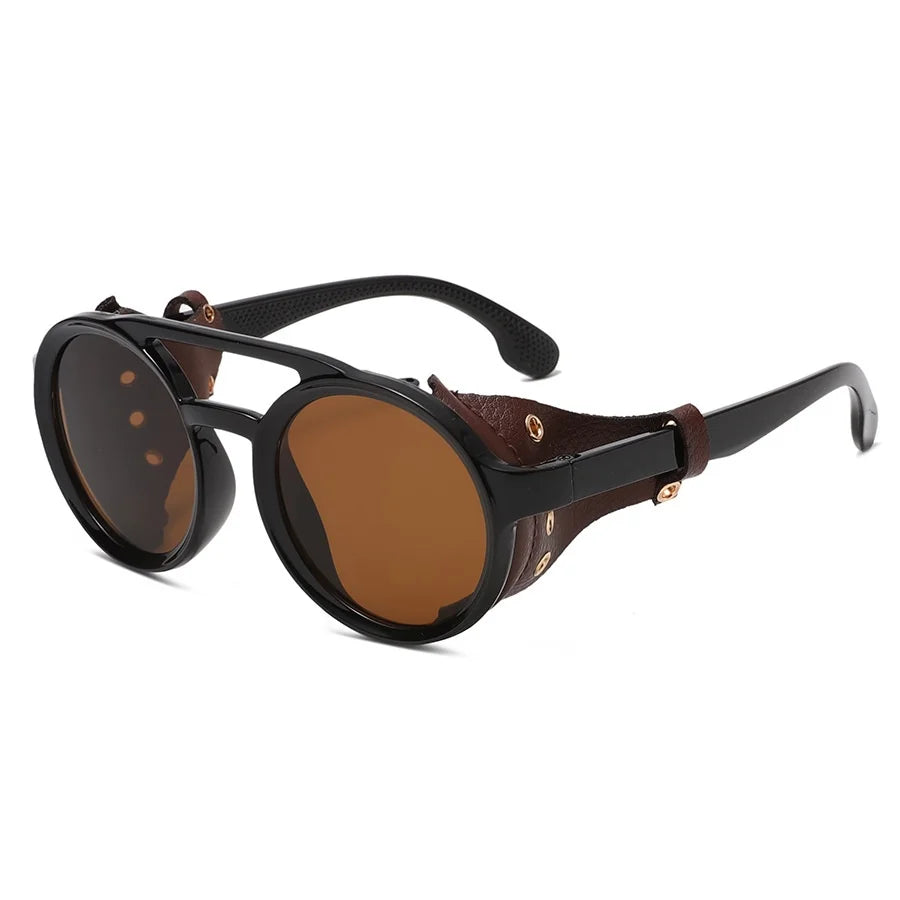 RPXBGUCKARHG UV400 Round Fashion Sunglasses for Outdoor & Everyday Wear